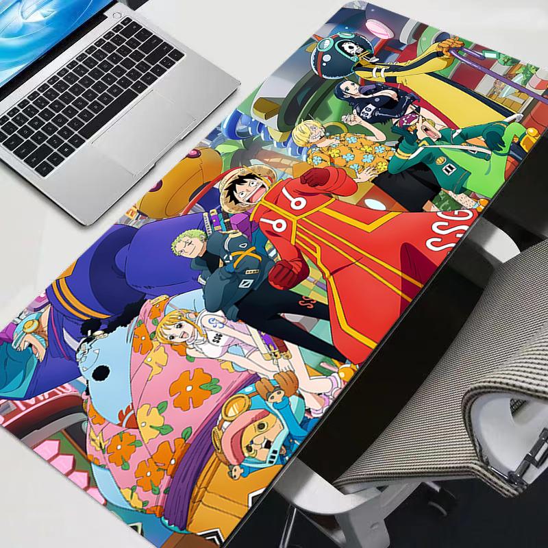 One Piece Mouse Pad rubber table Large Gamer xxl Desk mat Computer keyboard gaming accessories carpet durable mousepad