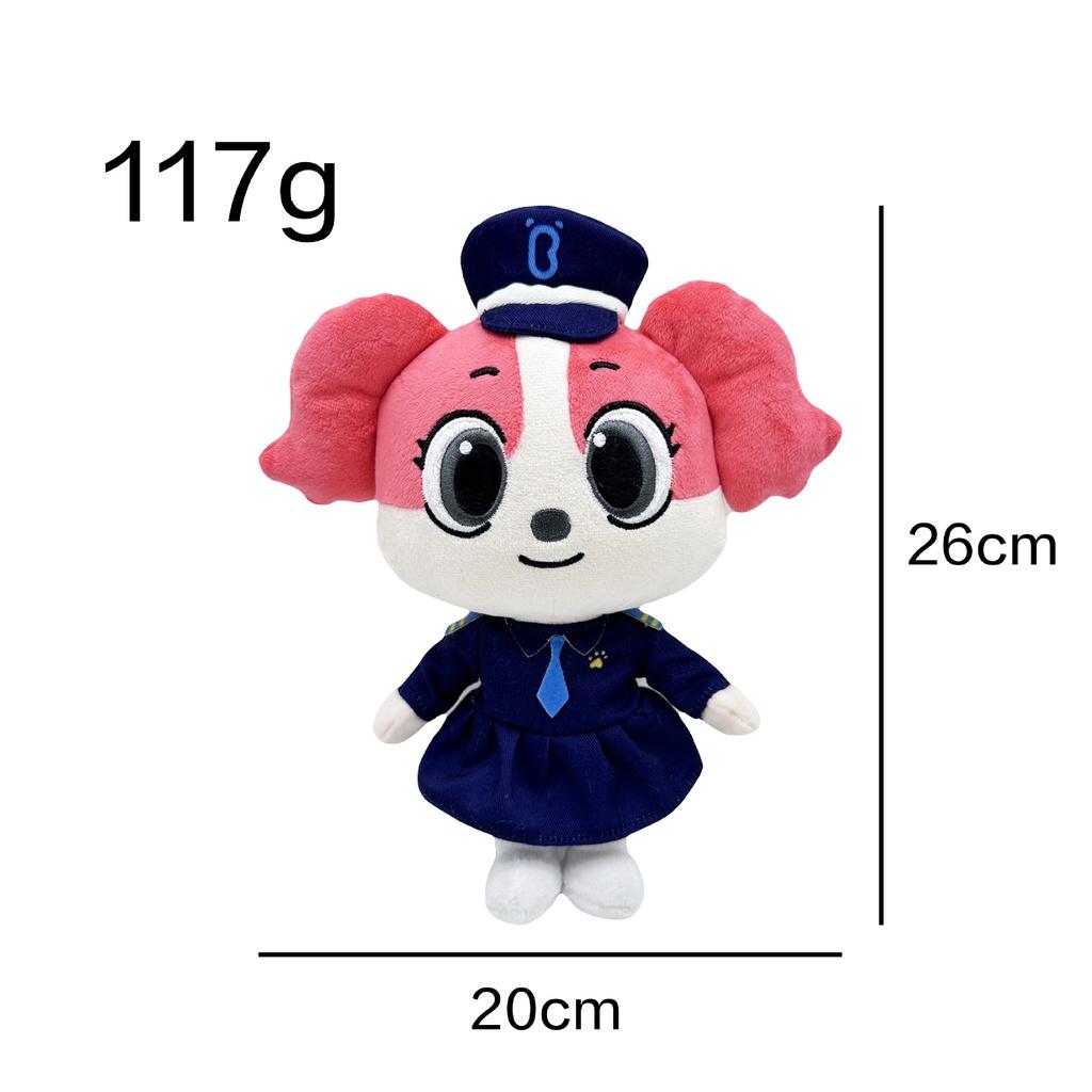 Плюшевая игрушка Шериф Лабрадор, мягкая набивная игрушка для мальчиков и девочек