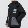 Adidas Originals Innovative Fabric Down Jacket With Hood for Casual Warmth Men Outerwear Black H66017