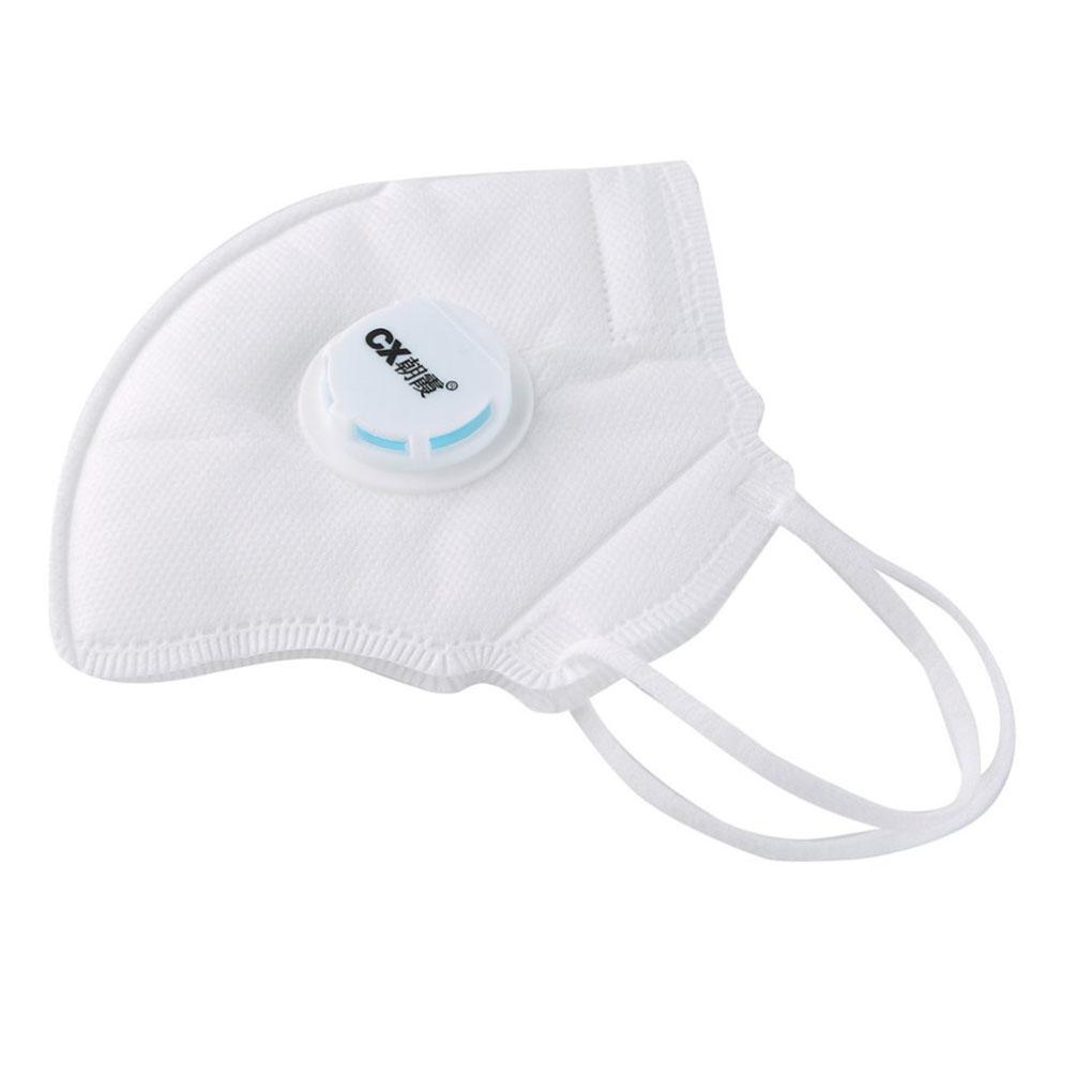 Детская защитная пылезащитная маска для детей из нетканого материала одноразовая маска для лица с односторонним клапаном тип 2 розовый