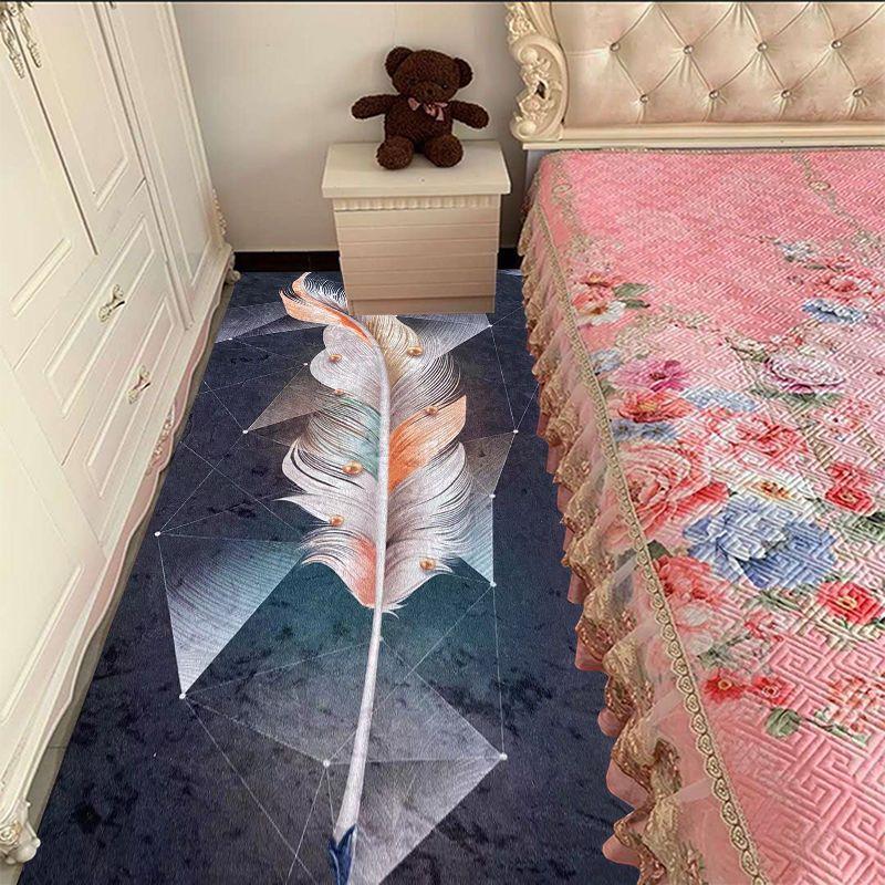 Ковер для спальни, светлый, роскошный ковер для девочки, теплый ковер для спальни, прикроватный ковер для гостиной, коврик для чайного столика