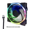 Lilang 120 мм двусторонний RGB вентилятор для корпуса ПК