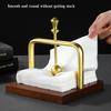 Wooden Napkin Holder Square Tabletop Napkin Dispenser Smooth Edge Burr Free Stable Non-Slip Design Napkin Holder Decoration