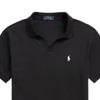Polo Ralph Lauren SS23 Solid Casual с коротким рукавом Поло Мужские топы Черный MNPOKNI1N822254-001