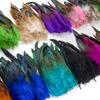 100pcs Natural Rooster Feathers 13-18cm Real Pheasant Plumes for Crafts Wedding Party Decoration Fly Tying Materials Accessory