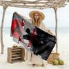 Naruto Character Customize Your Name Beach Towel Super Soft & Absorbent Ideal for Travel Outdoor Swim Pool Yoga Surf Camping Hiking Gym Gift Holiday