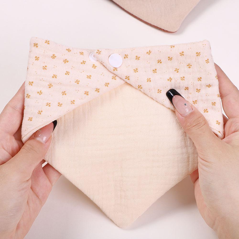 Детский нагрудник, набор аксессуаров для волос в подарок, бант, однотонная повязка на голову, хлопковое полотенце для слюны в горошек, детские аксессуары для кормления