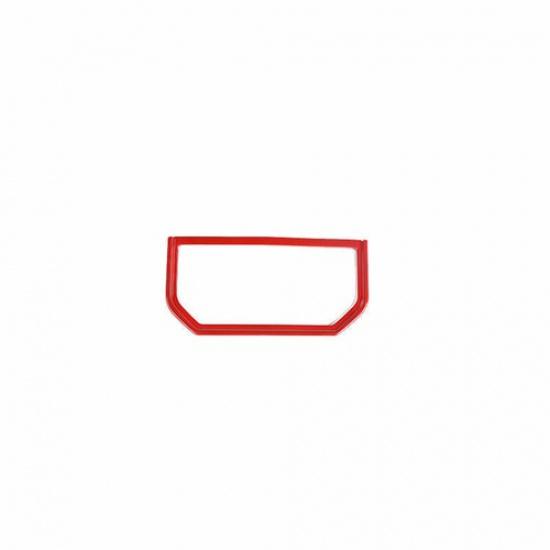 Rear Seat Armrest Water Cup Panel 1* For Ford F150 F-150 2015-19- Bright Red