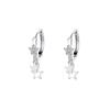 Temperament Small Earrings Design Sense Of Female Fashion Su Small Earrings Daily Simple Flash Diamond Star Ear Buckle Personality