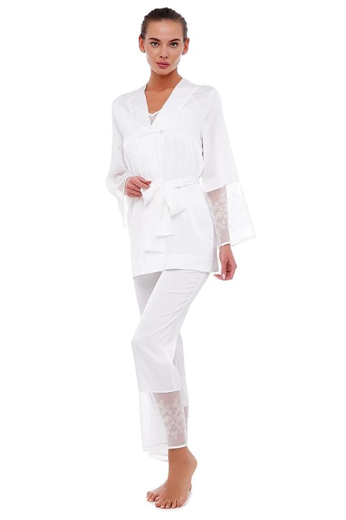 Комплект: халат, топ и брюки German Volf (66879)