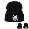 Unisex Letter Embroidery Knitted Hat Cycling Warm Beanies Caps Spring Autumn Outdoor Sport Travel for Women Men