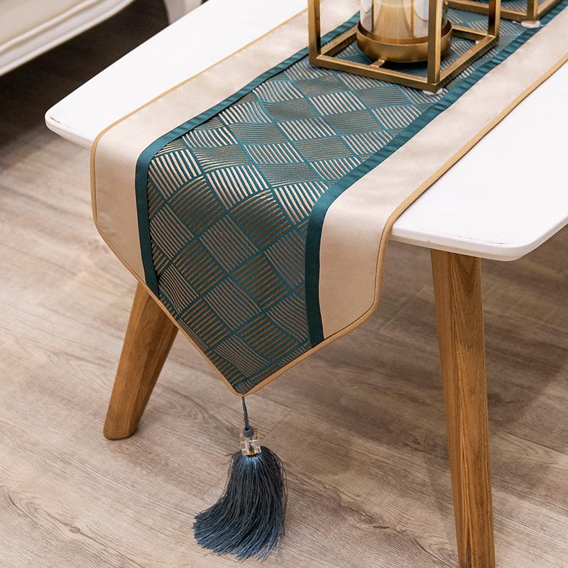 Скатерть с кисточками в китайском стиле, классическая скатерть, домашний декор, столы, флаг с кисточкой, креативный чехол, декор чайного стола