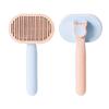Self Cleaning Dog Hair Remover Brush Stainless Steel Cat Cleaning Brush  Pet Products