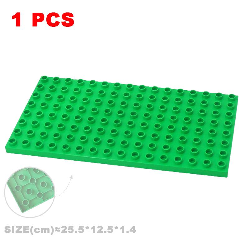 Большие строительные блоки Базовая пластина Совместимая Оригинальная плата для соединения частиц Кирпичные детали Сборные Развивающие детские игрушки