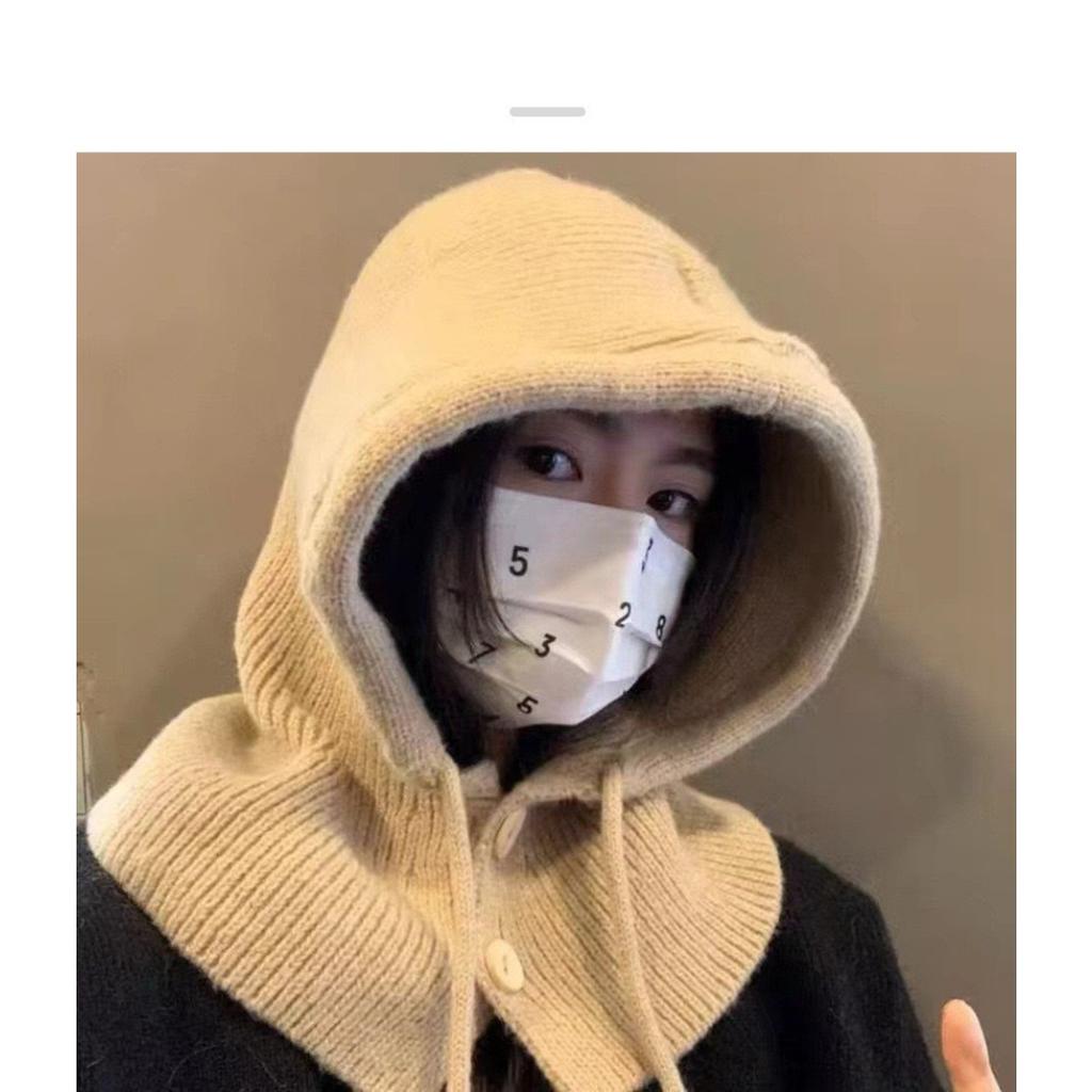 Ветрозащитная шапка, Пуговица, Шаль-шапка, Ветрозащитная шапка, Шапка с защитой ушей, Теплая шапка, Шапка-пуловер, Вязаная шапка