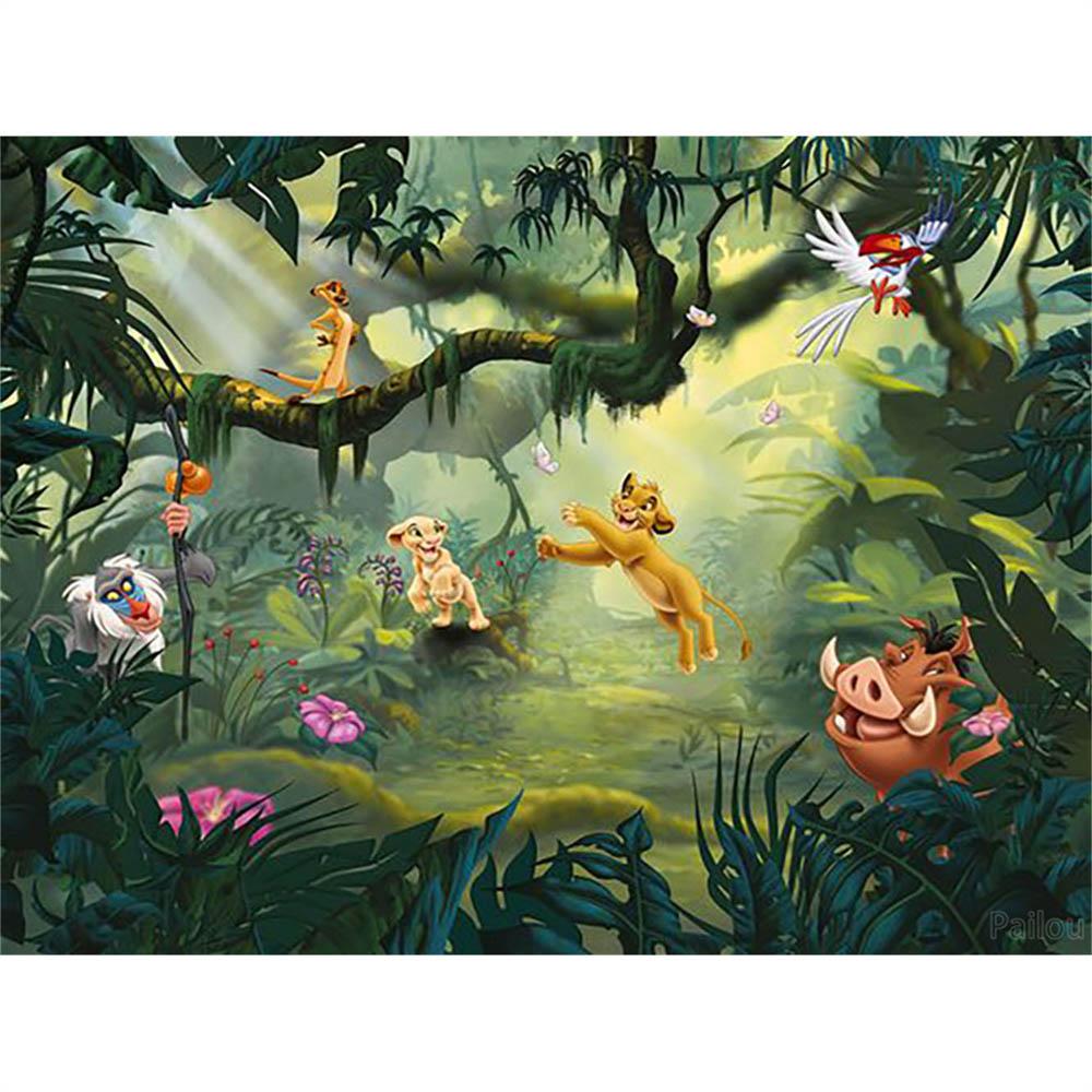 Disney Король Лев Симба Классическая Анимация 5D Алмазная Живопись Полная Алмазов DIY Ручная Работа Алмазная Живопись Мультяшное Украшение Набор для Рисования