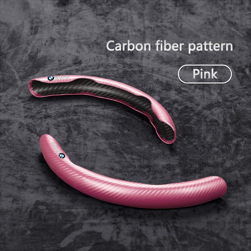 Carbon Fiber Car Steering Wheel Cover Non-slip Cover Auto Steering Wheel Handle Booster Protective Cover For BMW M F20 E83 E90
