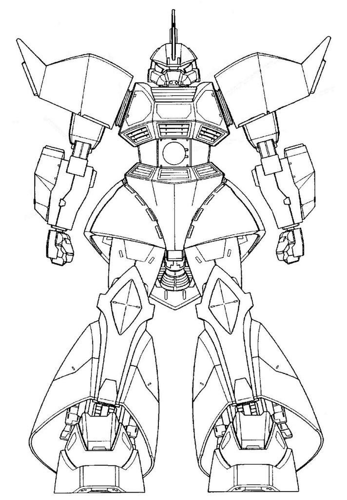 Костюм MG Gelgoog 1/100 MS-14A Ver.2.0 (Мобильный Гандам)