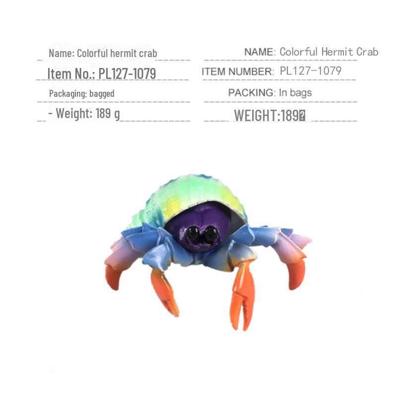 Трансграничная морская симуляционная игрушка: Модели крабов и омаров для детей