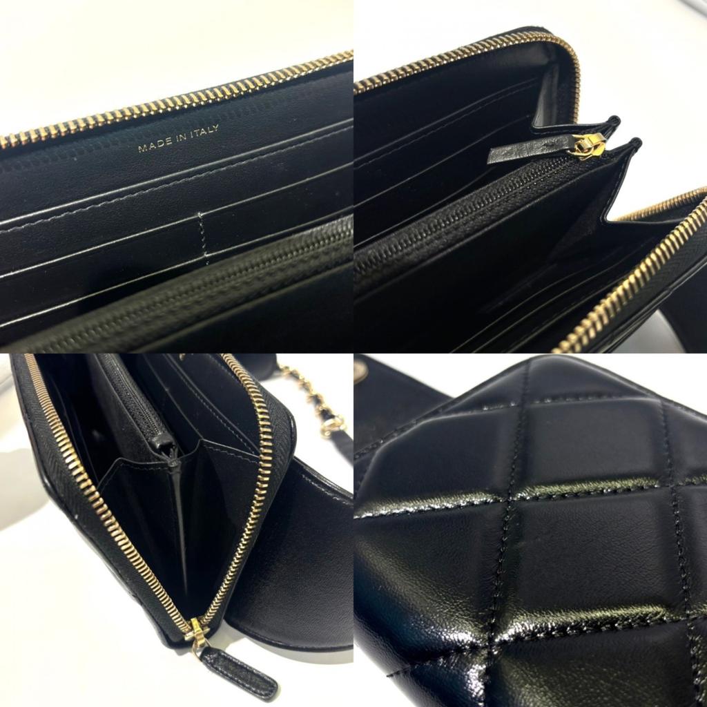 Used CHANEL MatrasseWaist bag leather Women