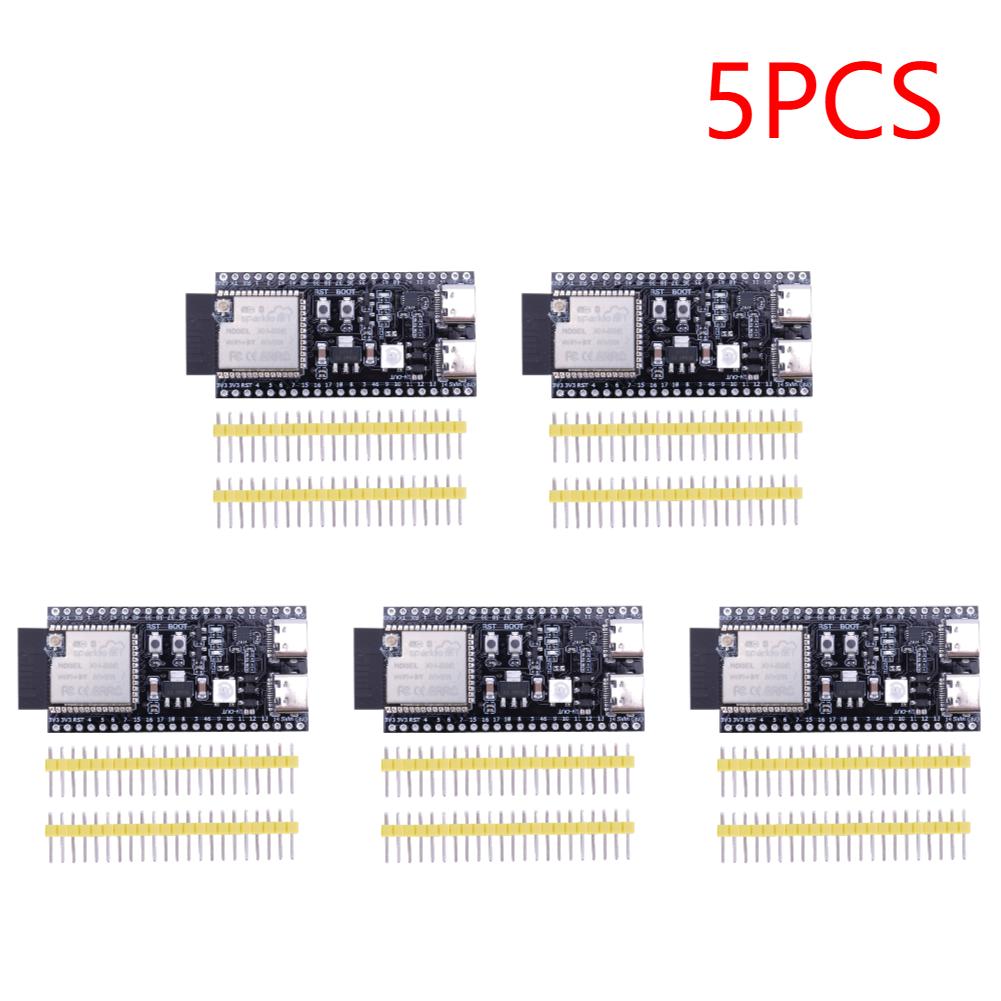 Двухпортовая Type-C плата разработки ESP32-S3 2,4 ГГц Wi-Fi модуль для Arduino ESP IDF ESP32-S3-WROOM-1 N8R2 N16R8 44 контакта 8 МБ PSRAM ESP32 S3