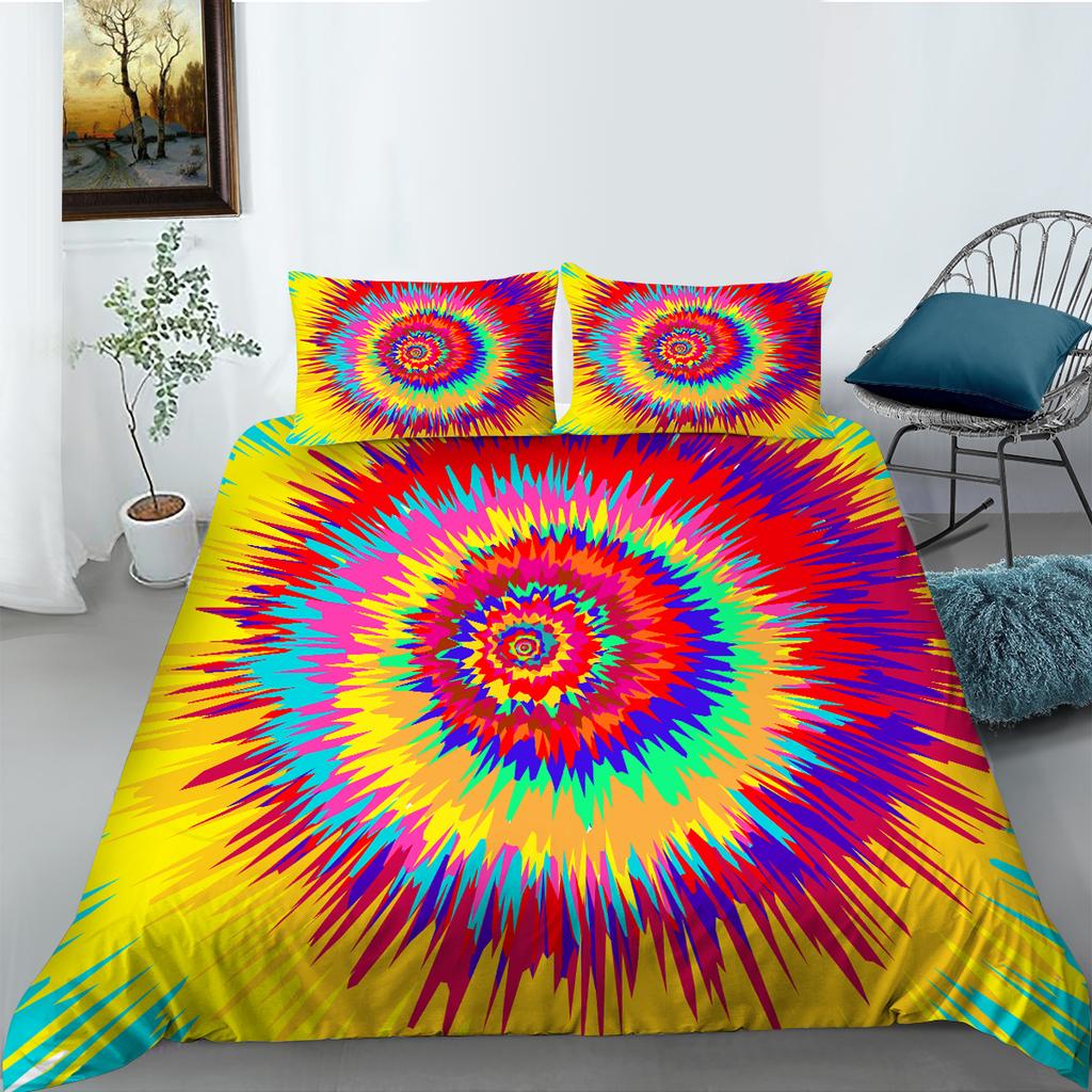 3D Digital Printed Bedding Honeycomb Pattern Down Duvet Cover Set Bedroom Duvet Cover Pillowcase Single/double Bed Full Size Home Decoration