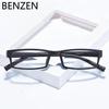 BENZEN Small Rectangle Glasses Frame Men Vintage TR Eyeglasses Frame Women Eyewear
