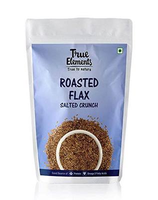 Жареные семена Льна (125 г), Roasted Flax Seeds,  True Elements