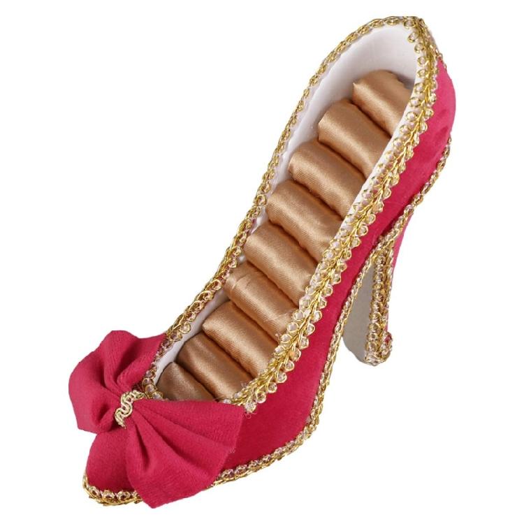 Многофункциональные органайзеры для украшений в форме туфель на высоком каблуке для демонстрации серег, ожерелий, колец и декоративных предметов