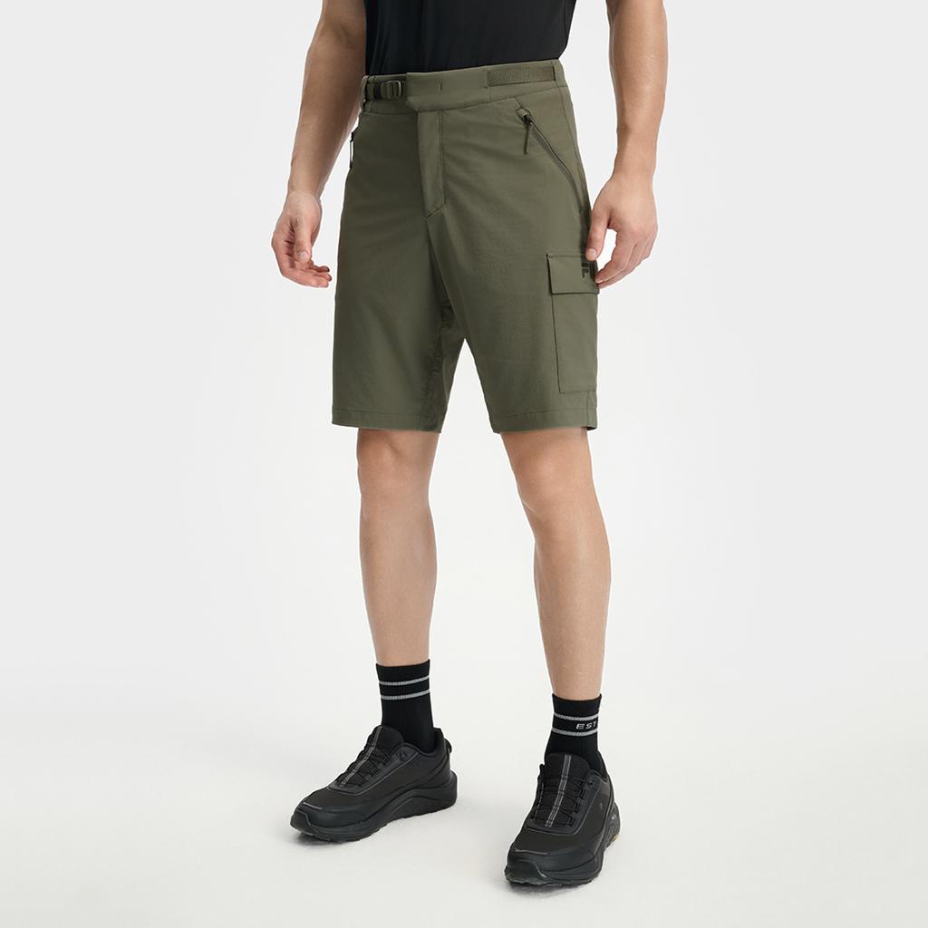 New FILA Cargo Shorts Men's Dark Green A11M538803FKK