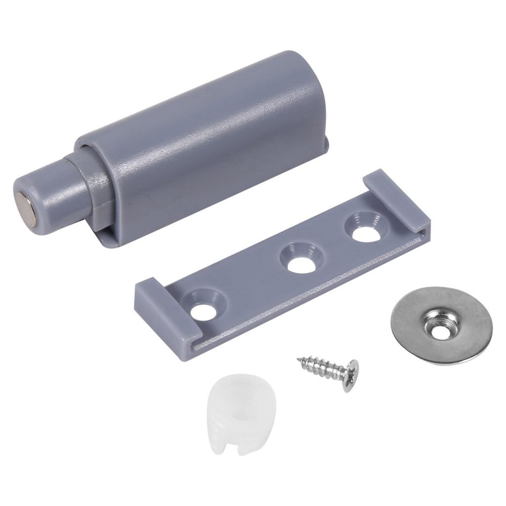 10pcs pack ABS Case Cabinet Drawer Hinge Push to Open System Damper Buffer Catch Magnetic (S)