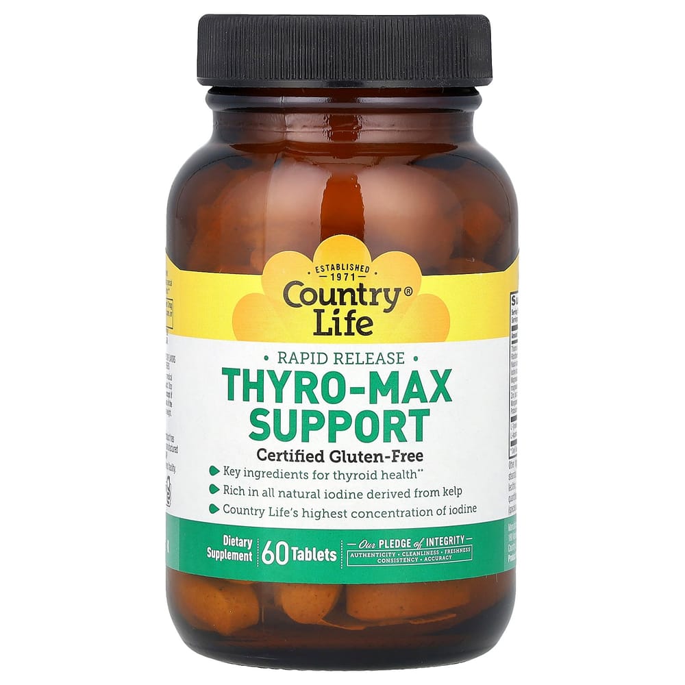 Country Life Thyro-Max Support 60 Tablets