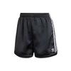 Originals Satin Sprint Shorts With Three Stripes And Elastic Waist Women Shorts Black IU2528