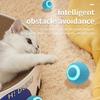 Pet Toy Ball Interactive Hunting Active Moving Cat Toy Flexible Rotation Vibration Bite-resistant Smart Sensor Technology Rolling Ball