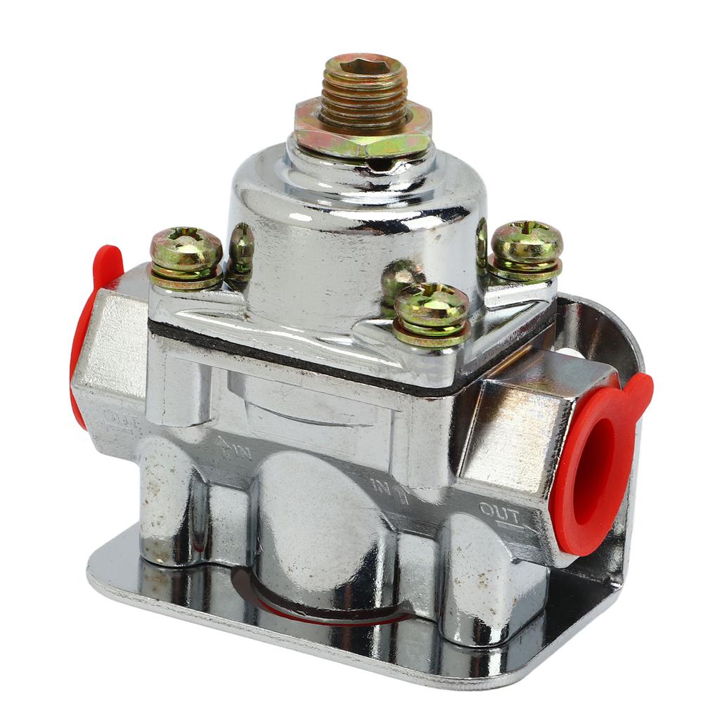 Carburetor Fuel Pressure Regulator 4?12 To 9 Psi 38in NPT Port Zinc Alloy 12?803 for Holley