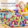 Большие магнитные строительные блоки для детей, 3-6 лет - Прочная, универсальная развивающая игрушка для мальчиков и девочек