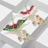 1PC Brooches For Women Jewelry Accessries Gifts Elegant Rhinestone Luxury Brooch Pins Flying Phoenix