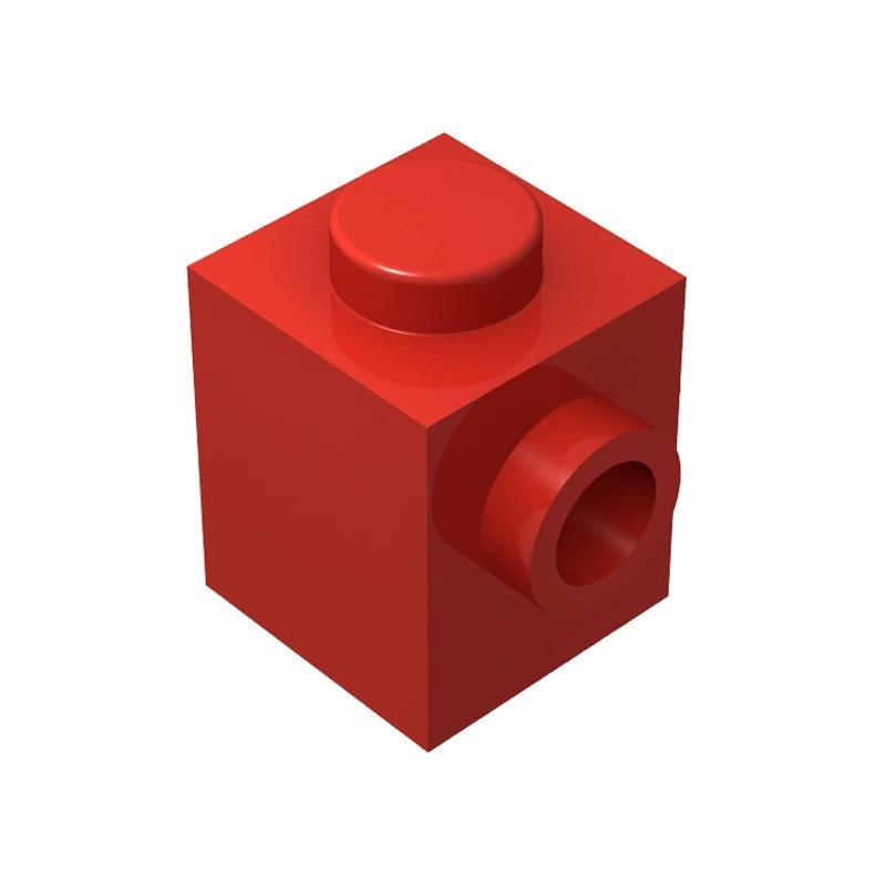 10 ШТ. 87087 1x1 с шипом сбоку Строительные блоки MOC Совместимы с Brick Детские игрушки Подарочная коробка