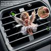 2D плоская девушка зажим для вентиляционного отверстия автомобиля декоративный диффузор (аромат не включен), декор салона автомобиля, клипса для ароматерапии, идеально подходит для праздничных подарков