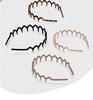 Teeth Non-slip Hair Comb Plastic Headband for Women Girls Korean Sweet Wavy Hair Ornament Hairbands Fashion Hair Accessories