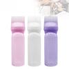 1PC 3 Color Oil Applicator Bottle For Hair Professional Hairdressing Dyeing Comb Bottles Barbershop Hairdresser Coloring Supplies