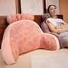 Подушка для спины, полностью заполненная подушка для изголовья, цветочный узор, мягкая поддерживающая подушка для шеи, спины, талии