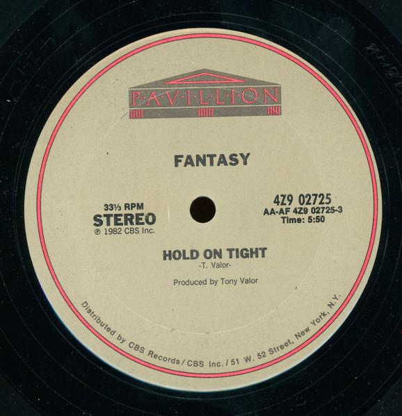 12-дюймовая пластинка FANTASY - Hold On Tight 4Z902725 Pavillion 1982 США Соул/Фанк Б/У