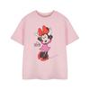 Girls Minnie Mouse Pose Short-Sleeved T-Shirt