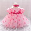 0-3Y Christmas Dress Newborn Baptism Wedding Dress for Baby Girl First Birthday Party Wear Toddler Girl Christening Gown Clothes AL188XZ