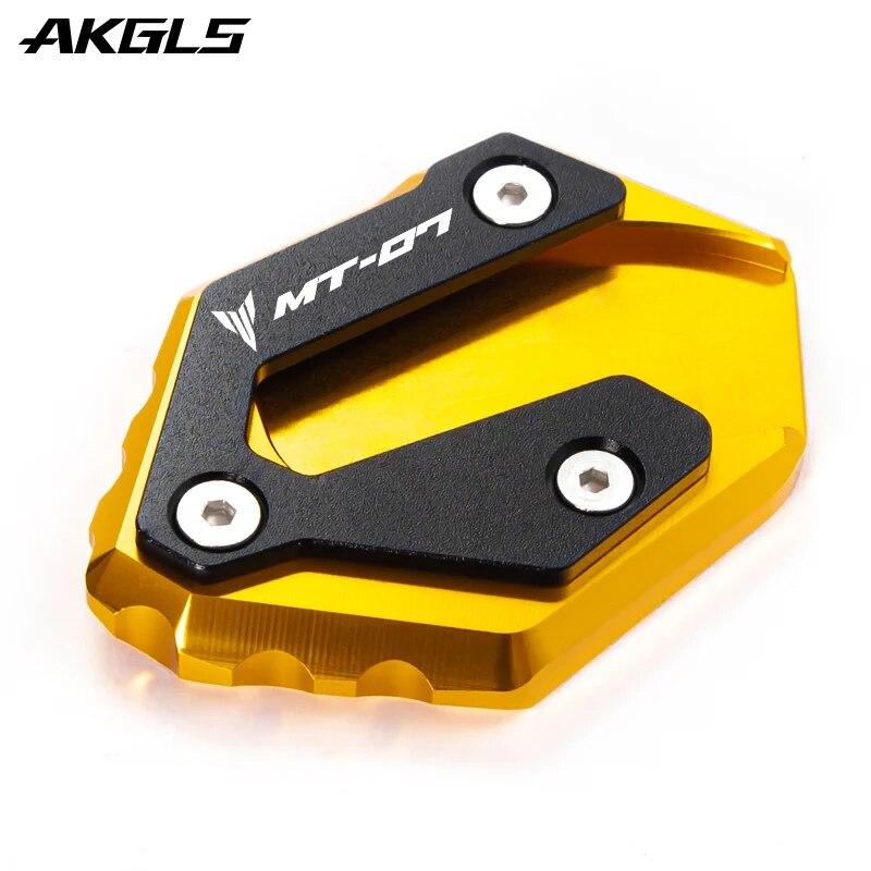 Для MT07 MT 07 MT-07 2014-2018 мотоцикла боковая подставка с ЧПУ, увеличенная подставка, аксессуары Yamaha для мотоцикла