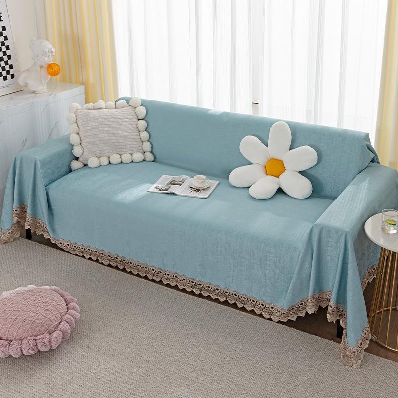 Простой современный универсальный чехол для дивана, тканевый чехол для дивана для гостиной, нескользящий универсальный чехол для дивана Four Seasons, полотенце