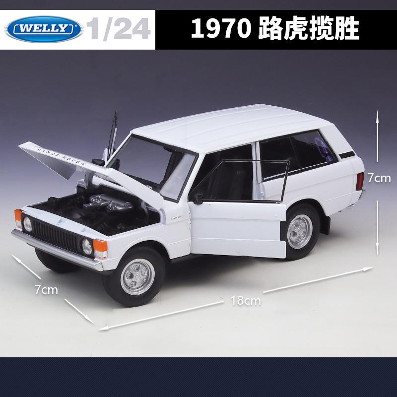 ВЕЛЛИ 1:24 1970 Range Rover Внедорожник Сплав Модель Автомобиля Литьевой Металл Внедорожные Транспортные Средства Модель Автомобиля Высокая Симуляция Коллекция Подарки для Детей