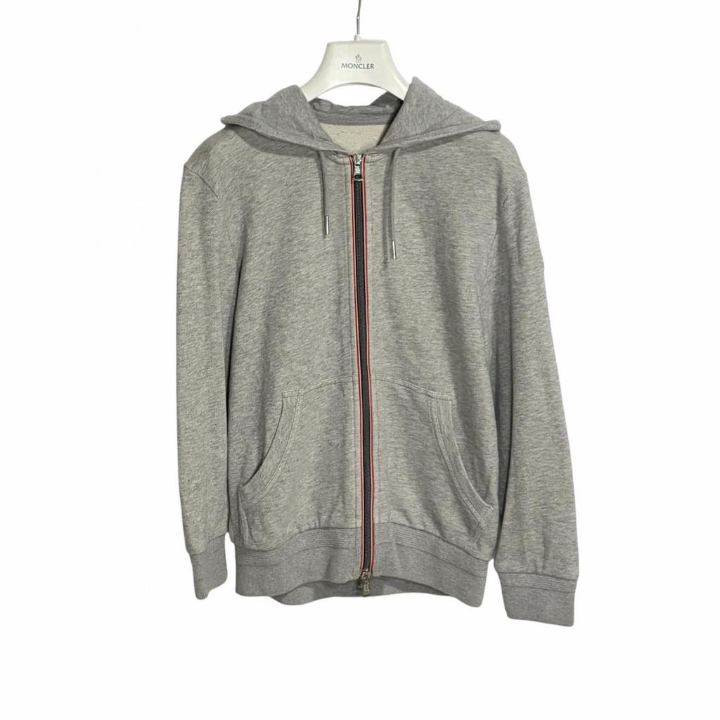 MONCLER Hoodie Gray Women's Size M Model C10918431500 8098U