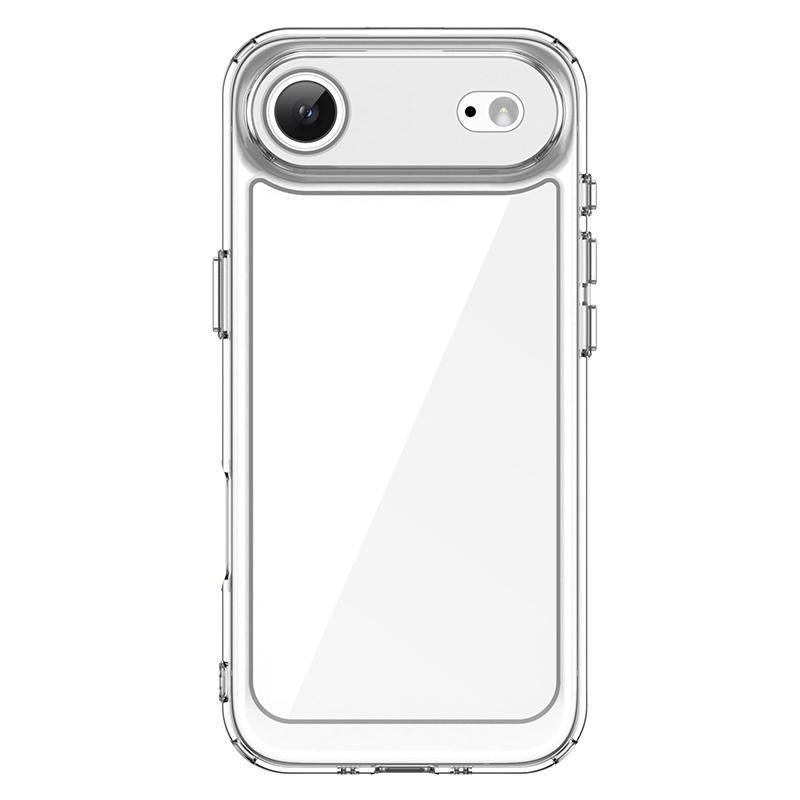 Для iPhone 17 Air Чехол Для apple iPhone 17 Air Чехол Funda Противоударный Прозрачный ПК + Силиконовый Защитный Чехол для Телефона iPhone 17 Air
